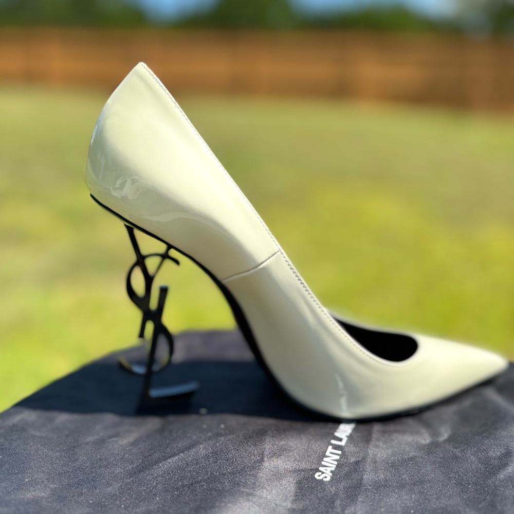 Saint Laurent 110mm Opyum Patent    YSL-Heel Pumps